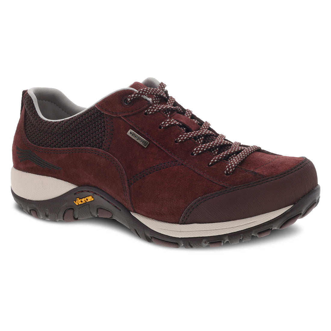 Dansko Women's Paisley Waterproof Mahogany Suede - 4350847884