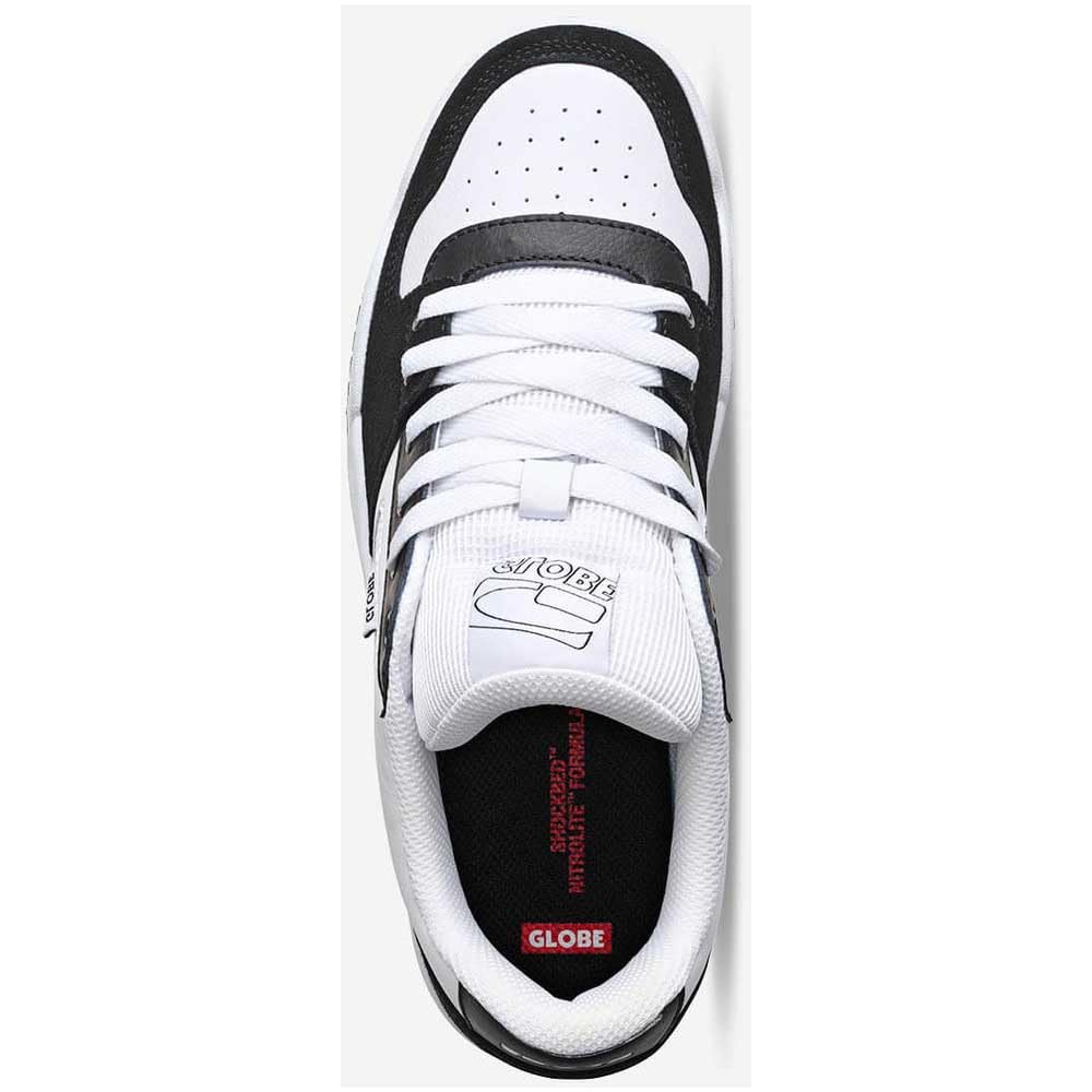 Globe Men's Mojo 2.0 Skate Shoe, Black/White, 11