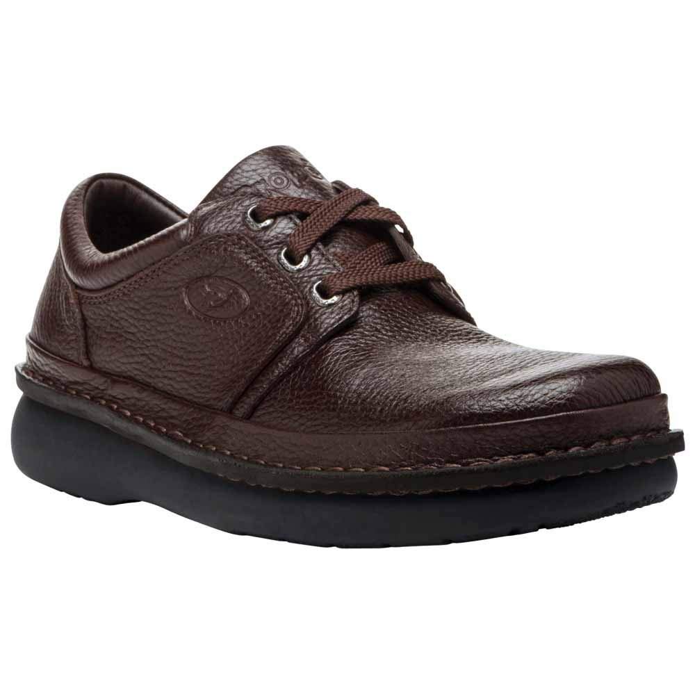Propet Men's Villager Oxford Brown Tumbled Leather - M4070BR