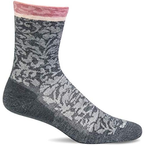 Sockwell Women's Plantar Cush Crew Plantar Relief Socks Charcoal - SW32W-850