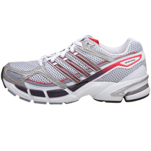 adidas Women's Response Cushion, White/Purple/Red