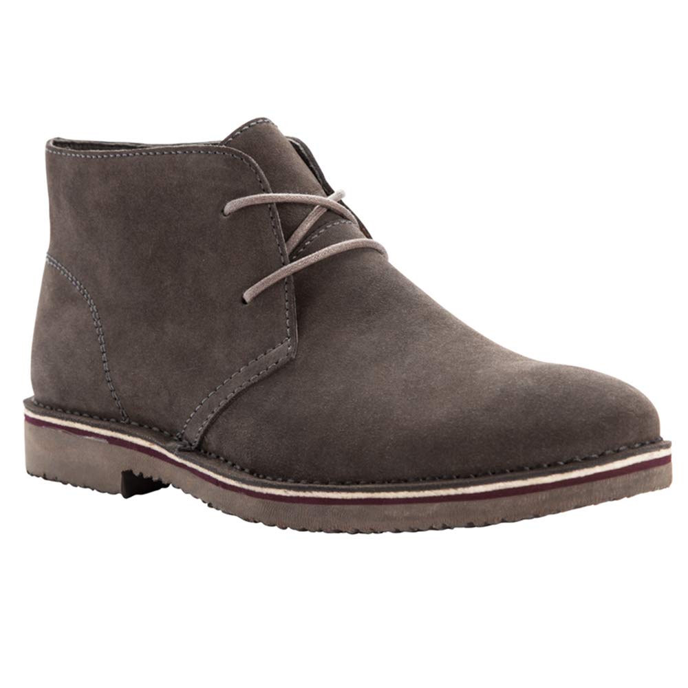 Propet Men's Findley Chukka Stone Suede - MCX012SSTN