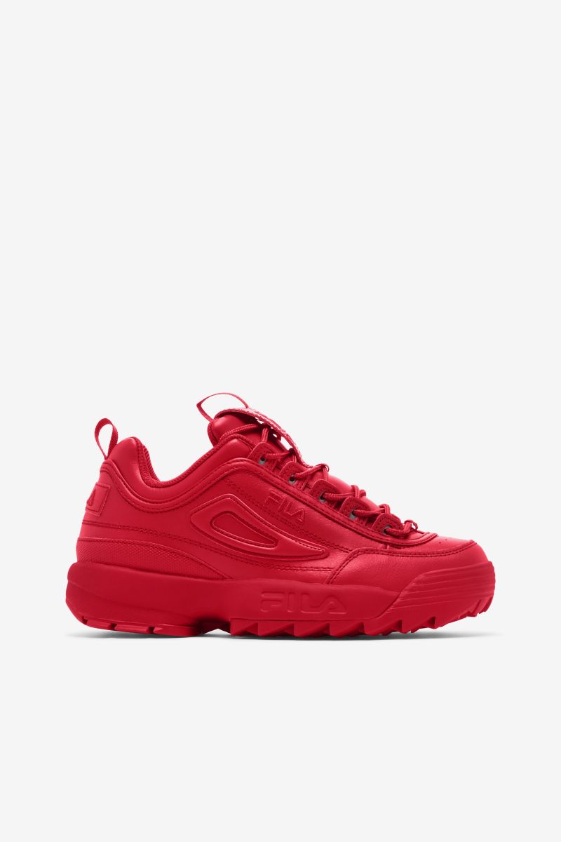 FILA Women's Disruptor II Sneaker Fila Red/Fila Red/Fila Red - 5XM01763-600
