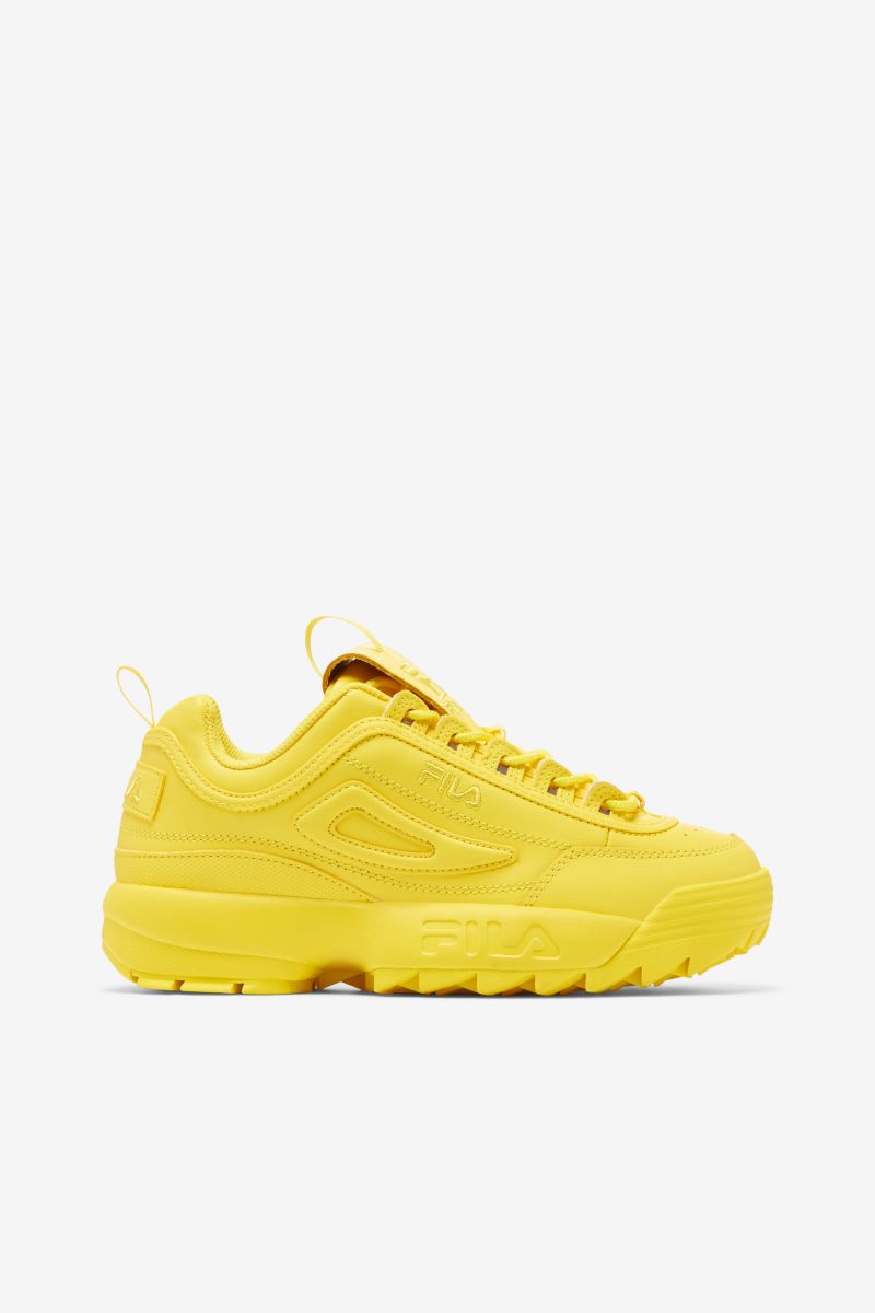 FILA Women's Disruptor II Sneaker Buttercup/Buttercup/Buttercup - 5XM01763-702