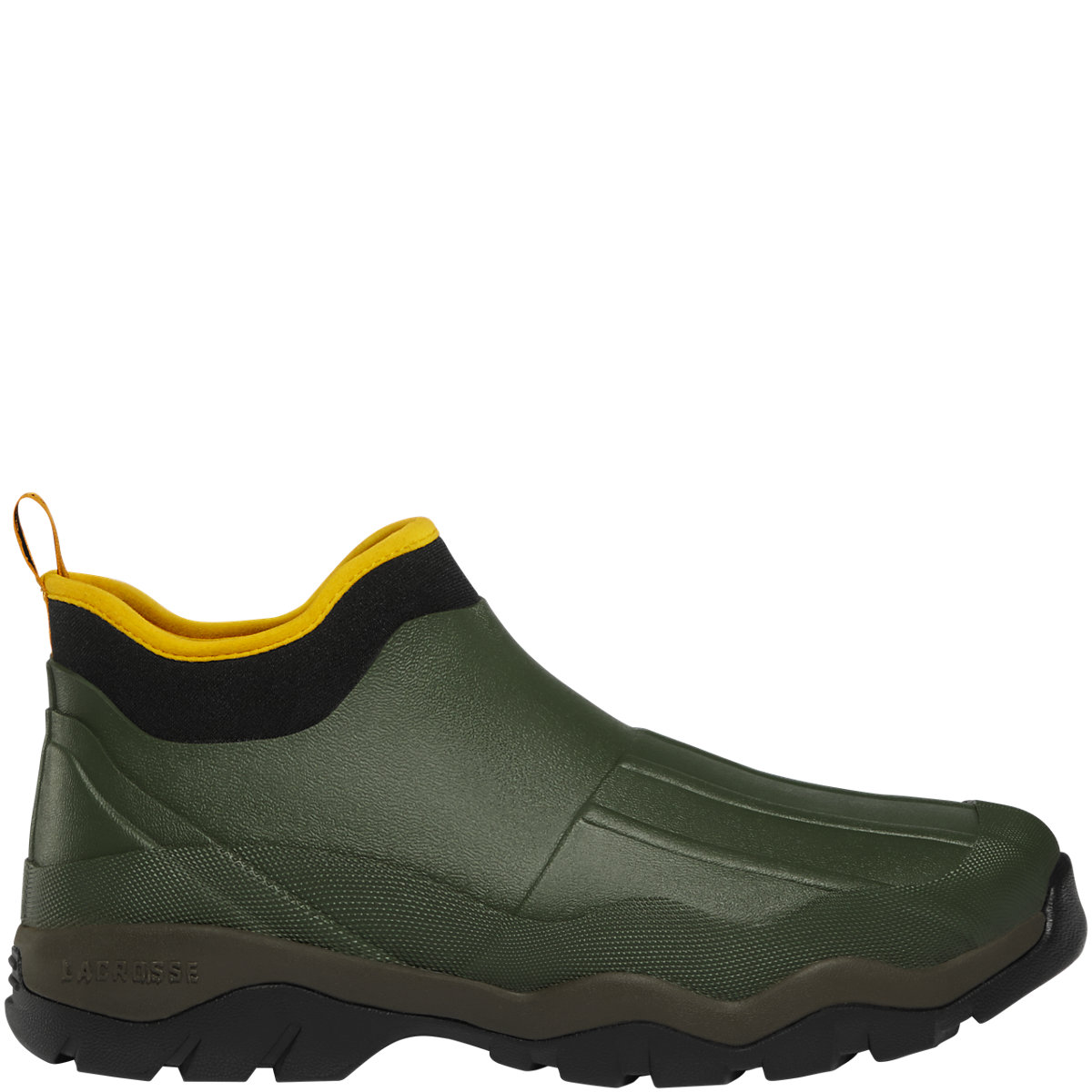 LaCrosse Men's 4.5" Alpha Muddy Waterproof 3MM Neoprene Boot Green - 612440