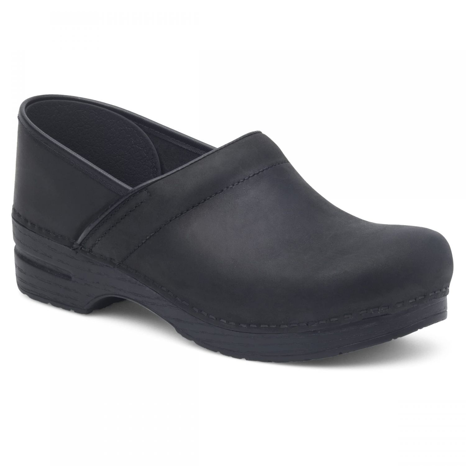 Dansko Women's Professional Clog Narrow Black Oiled Leather - 212020202
