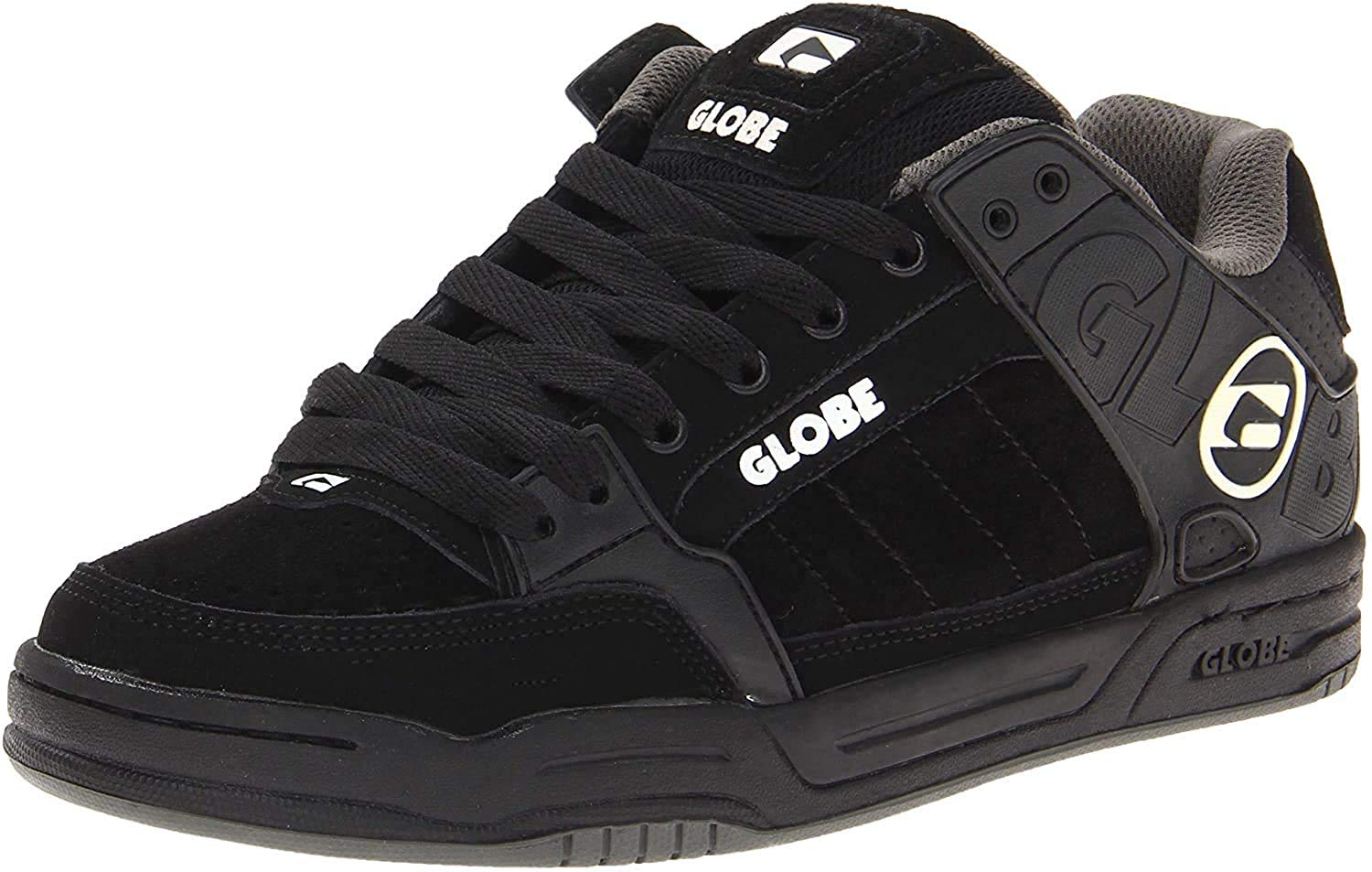 Globe Men's Tilt Skate Shoe,Charcoal/Black/White Bold,9.5 D(M) US