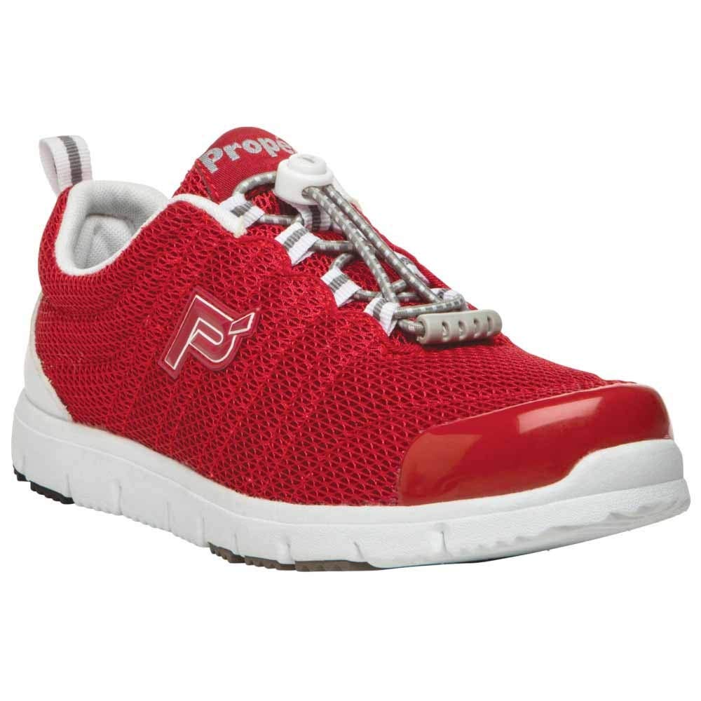 Propét Women Travel Walker II, Red, 7.5 W (D) US