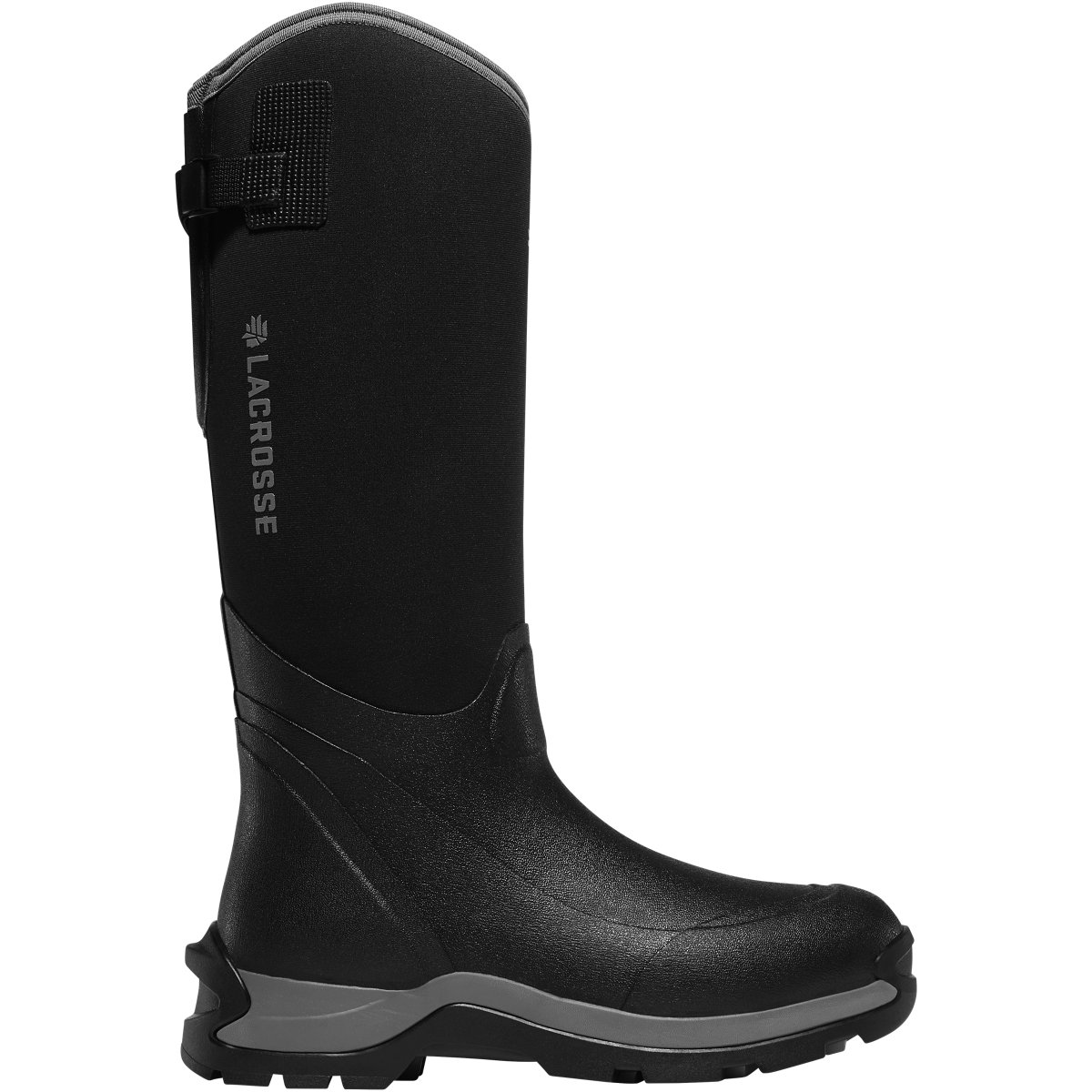LACROSSE WORK Men's 16" Alpha Thermal Soft Toe EH Insulated Waterproof Work Boot Black - 644101