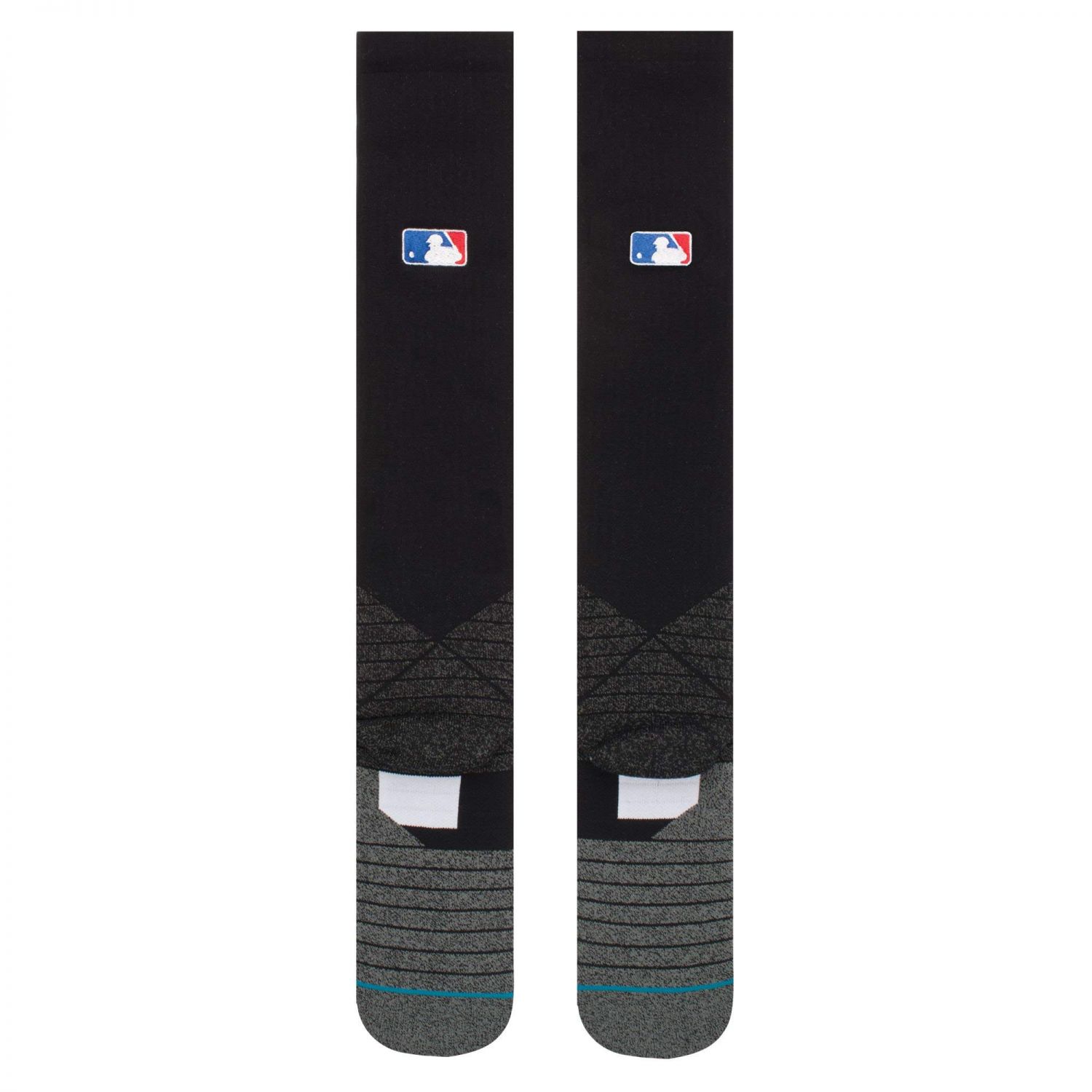Stance Men's Diamond Pro OTC MLB on Field Calf Sock, Black - X-Large