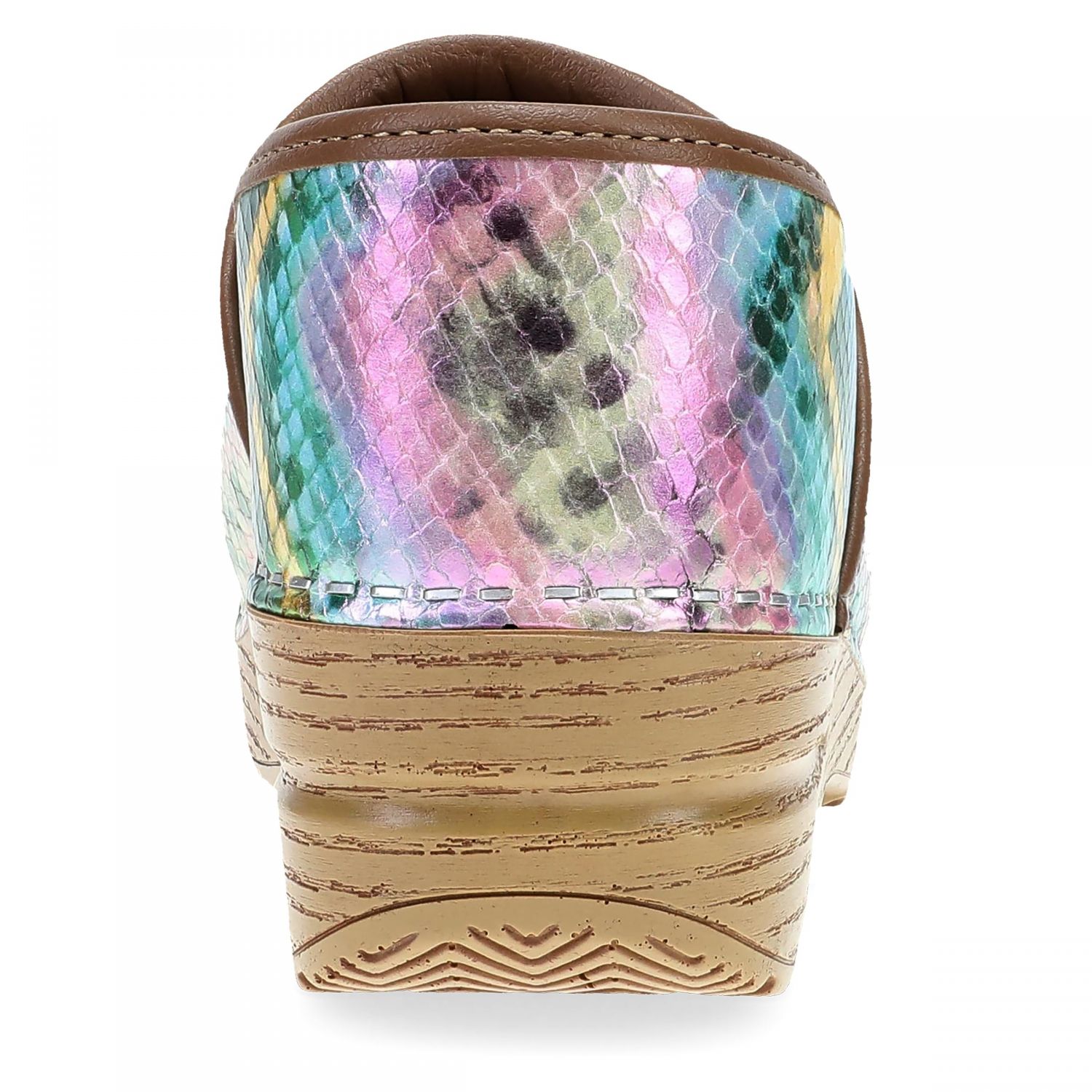 Dansko Professional Slip-On Clogs for Women - Rocker Sole and Arch Support for Comfort - Ideal for Long Standing Professionals Mermaid Metallic 11.5-12 M US