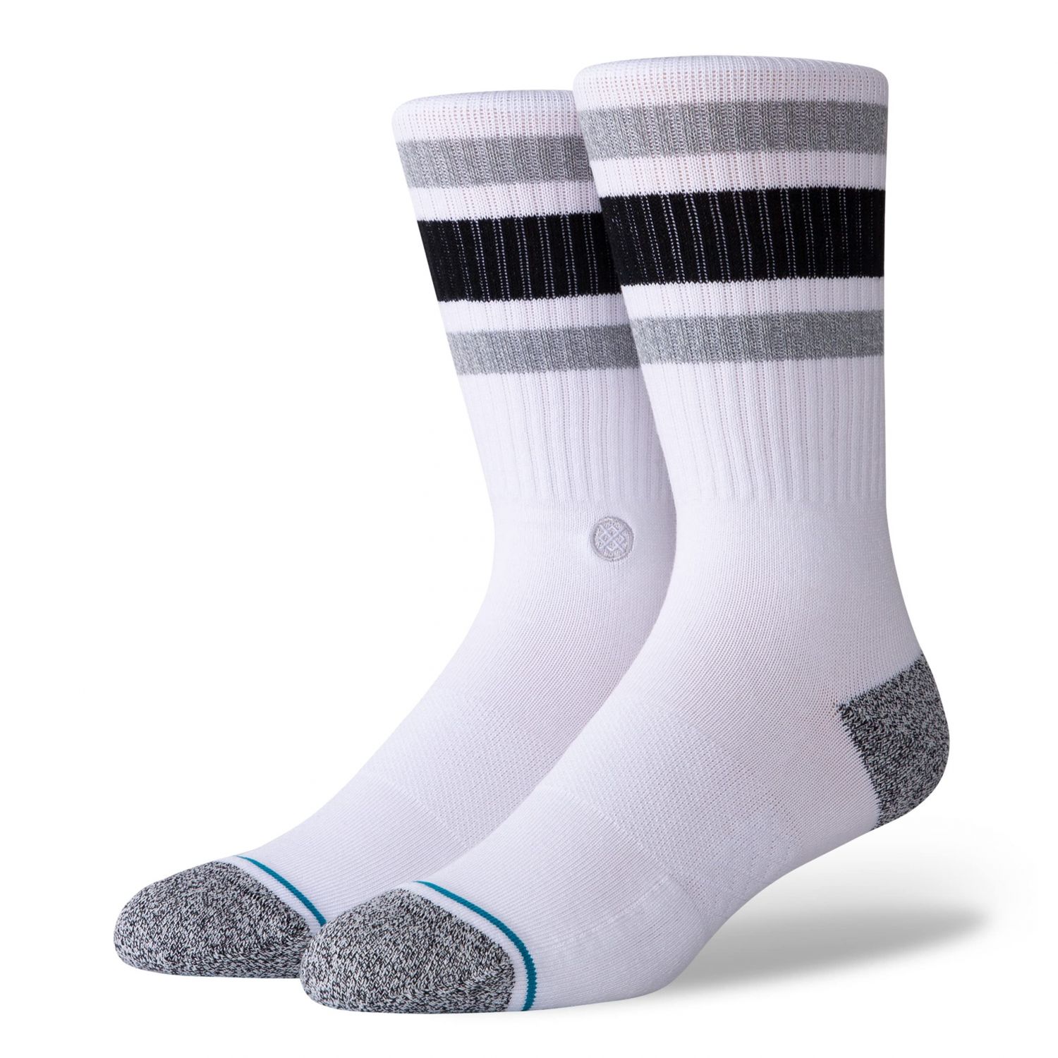 Stance Unisex Boyd Crew Medium Cushion Socks Blue - A556A20BOS-BLU