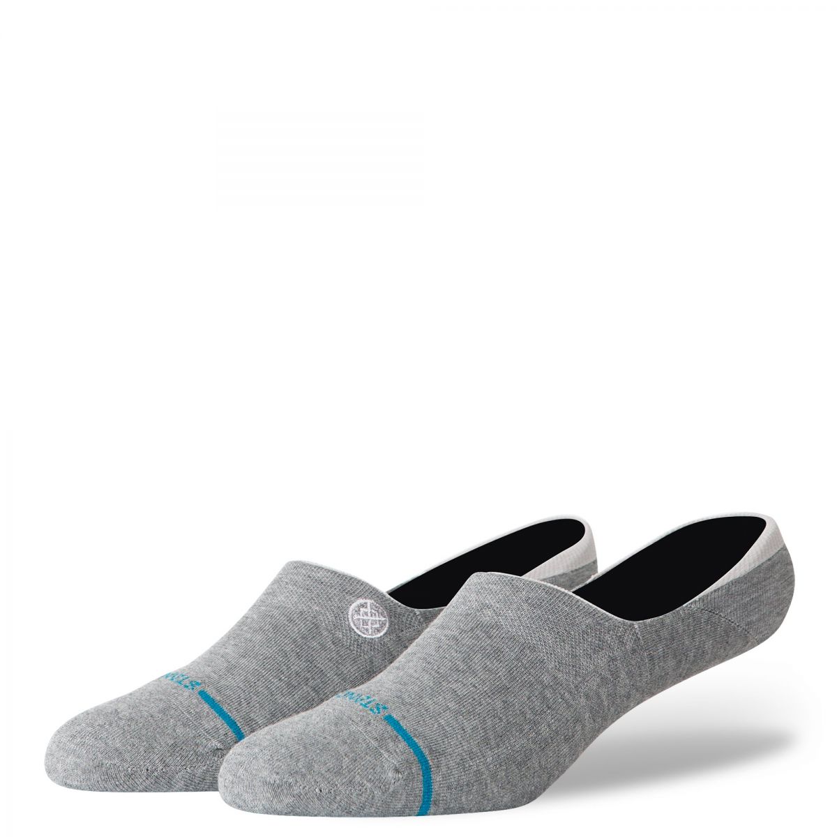 Stance Unisex Icon No Show Socks Heather Grey - A145A21INS-HGR