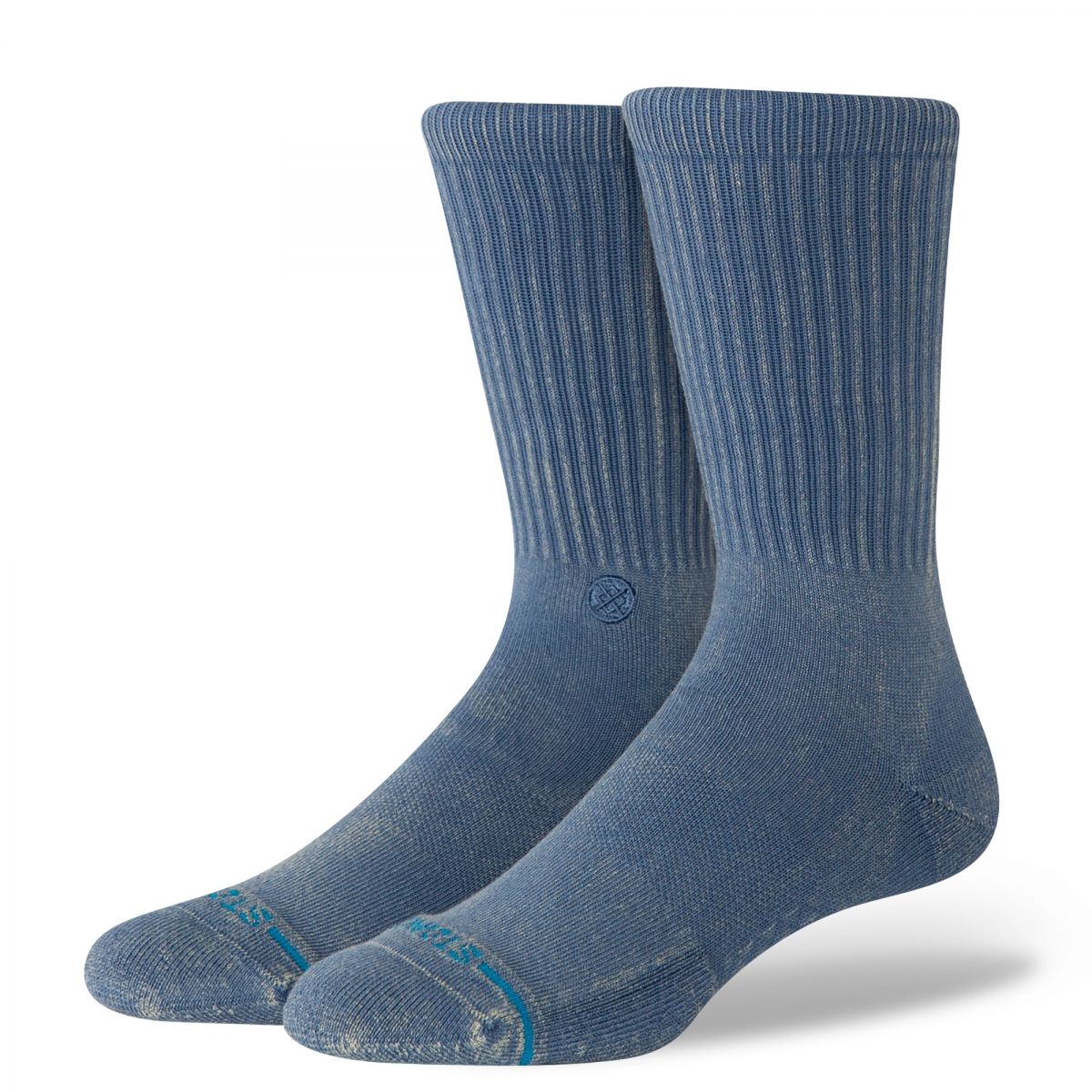 Stance Unisex Icon Dyed Crew Sea Blue - A556A25IDC-SBL