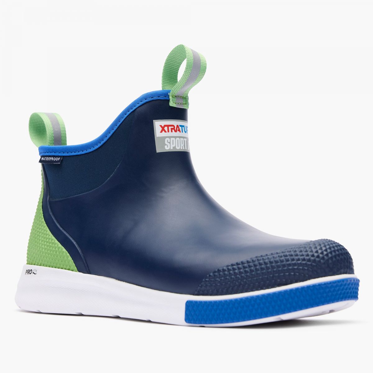 XTRATUF Men's 6" Ankle Deck Boot Sport Blue - ADSM200