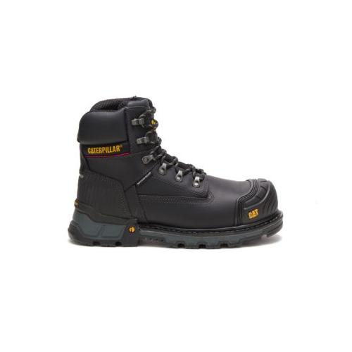Caterpillar Men's Excavator XL 6" Waterproof Composite Toe Work Boot Black - P90992