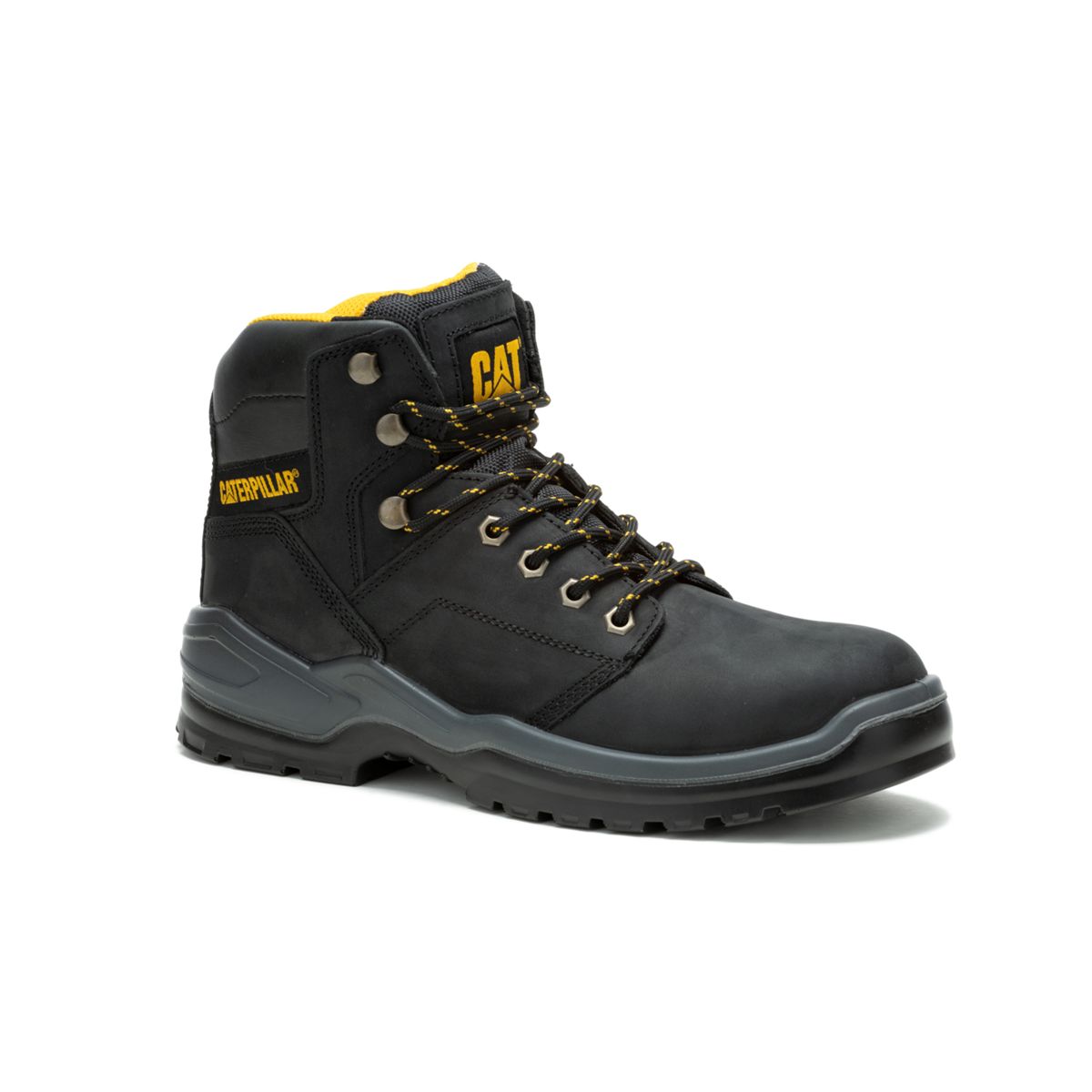 CATERPILLAR WORK Men's Striver Steel Toe Work Boot Black - P91671