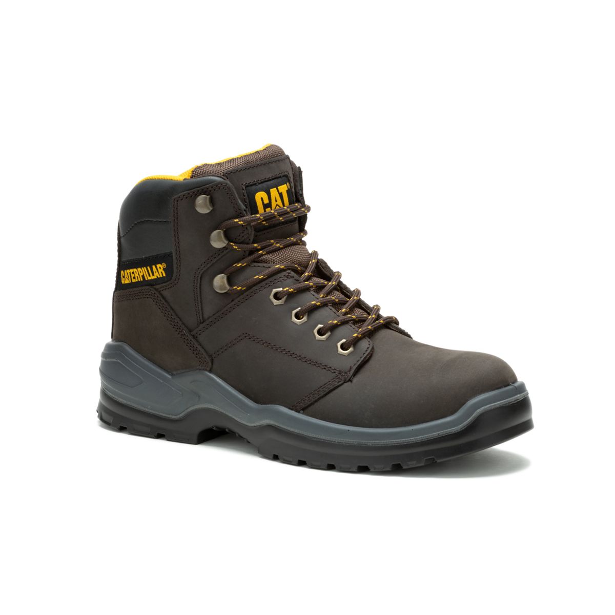 CATERPILLAR WORK Men's Striver Steel Toe Work Boot Brown - P91672
