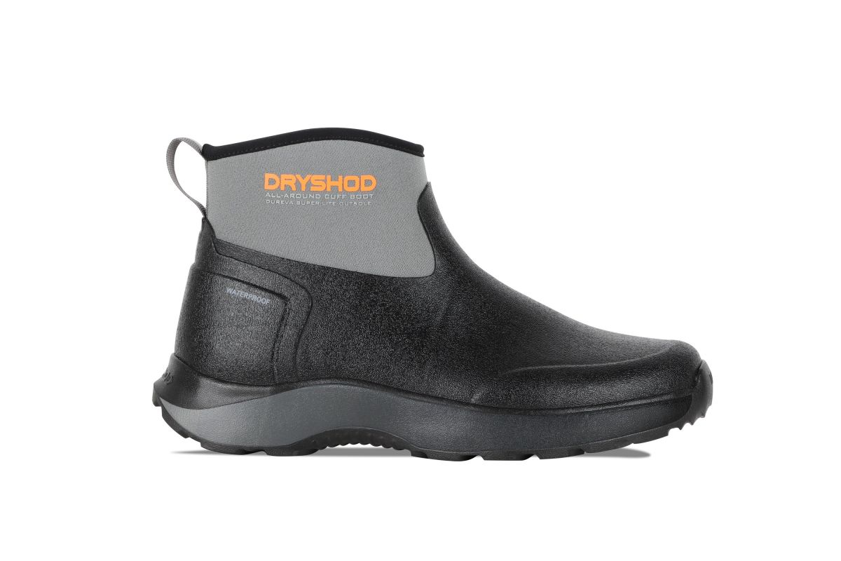 Dryshod Men’s Evalusion Cuff Boot Black - EVA-MC-BLK