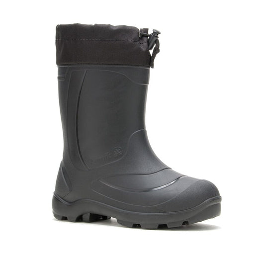 Kamik Unisex Little Kids' Snowbuster 1 Winter Boot Black - AK4155G-BLK