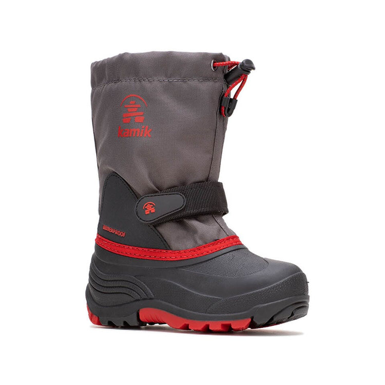 Kamik Little Kid's Waterbug 5 Winter Boot Charcoal - NK8771-CH2