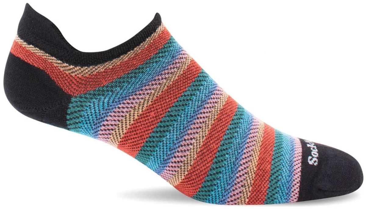 SockWell Women's Tipsy Essential Comfort Classic Micro Socks Black - LD183W-900