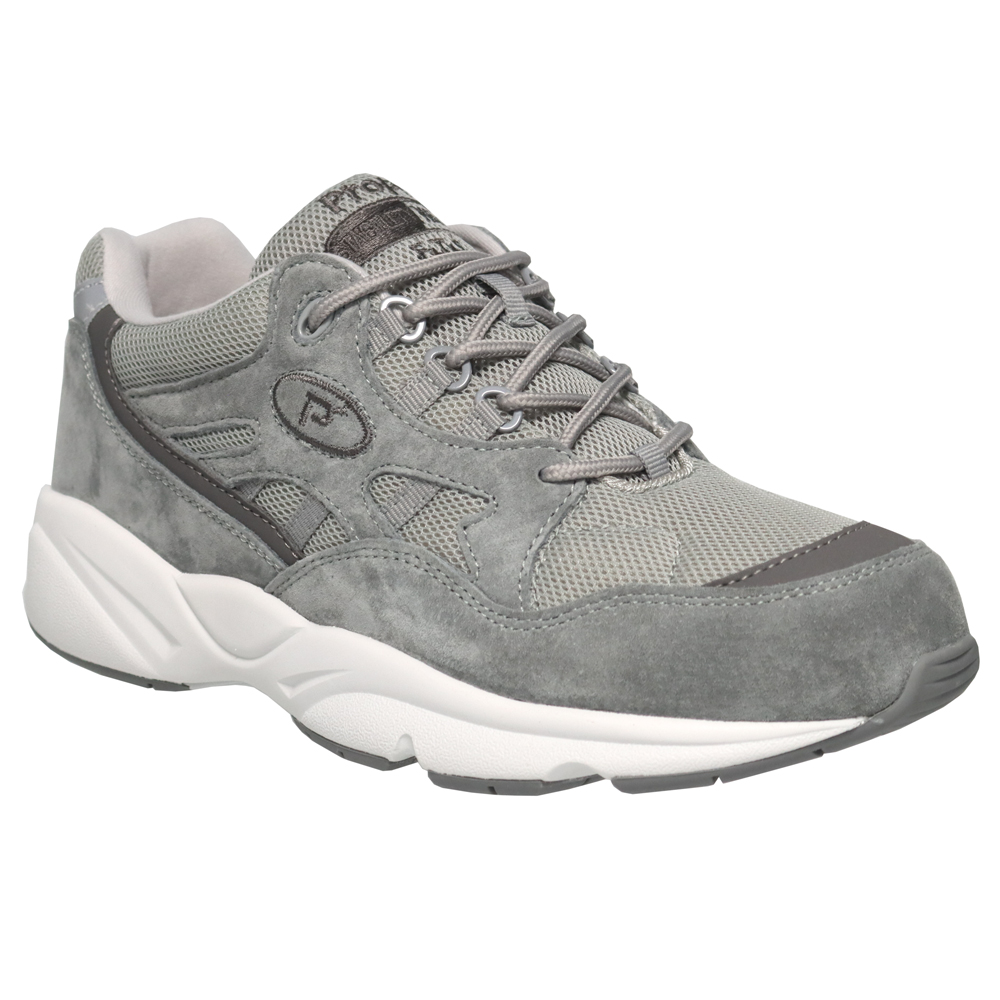 Propet Men's Stability Fusion Walking Shoe Grey - MAA362SGRY
