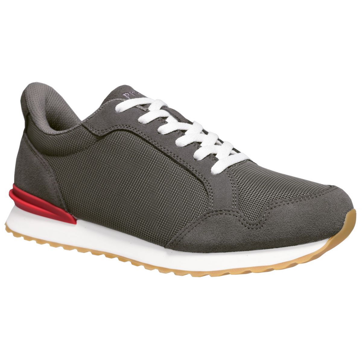 Propet Men's Carmine Step-In Sneaker Grey - MAA382MGRY
