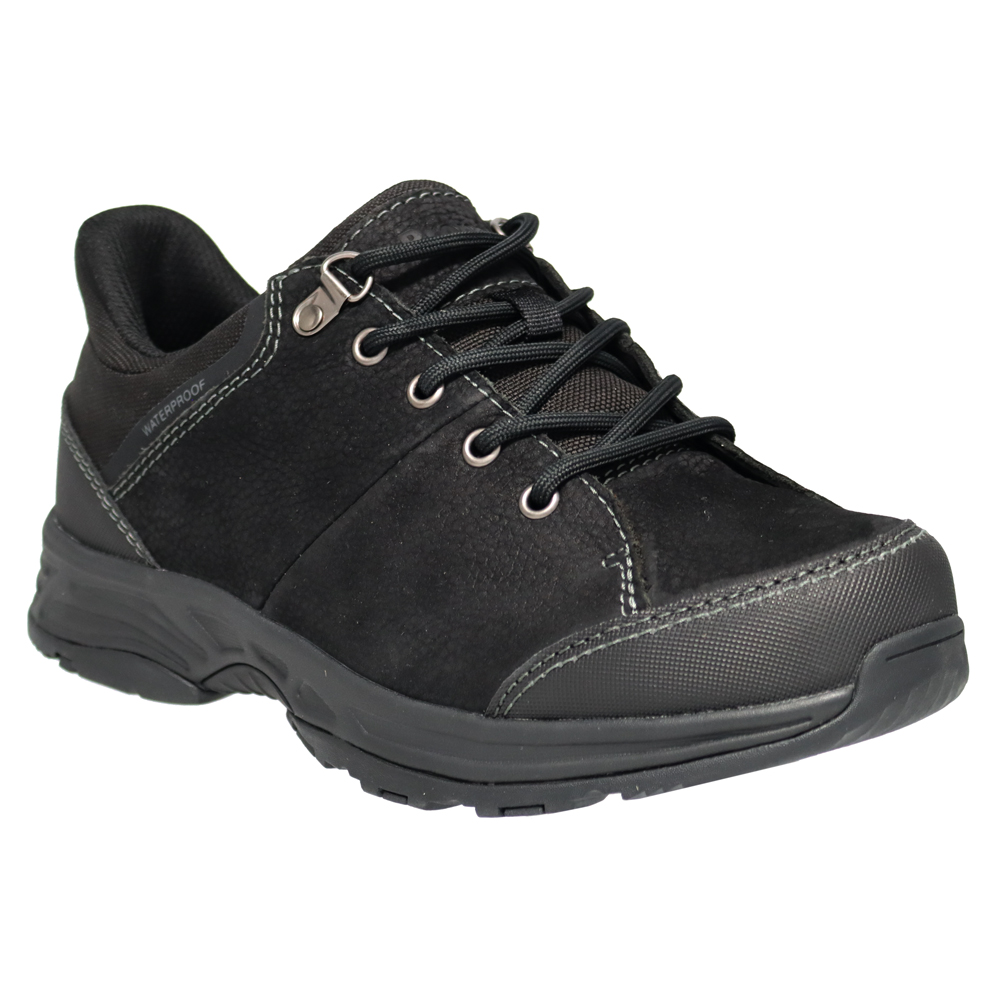 Propet Mens Cruise Waterproof Shoe Black - MBA012SBLK
