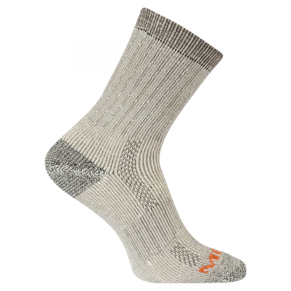 Merrell Unisex Heavy Weight Hiker Crew Socks Brown (1 pair) - MEA33543C1B4001-BROWN