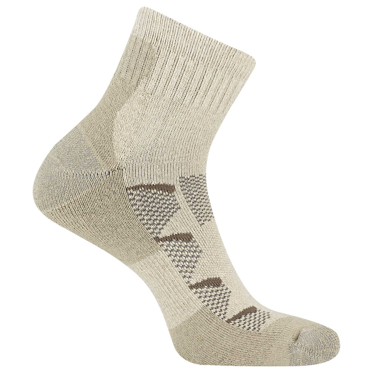 Merrell Unisex Moab Hiking Quarter Socks Oatmeal (1 pair) - MEA33651Q1B4001-OATML