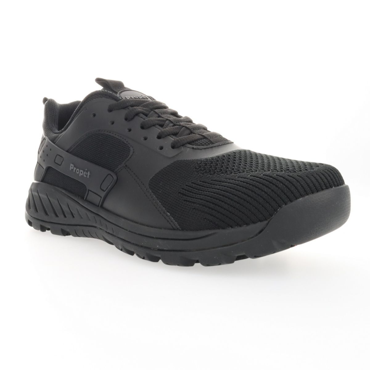 Propet Men's Visp Trail Running Shoe Blach - MOA012MBLK