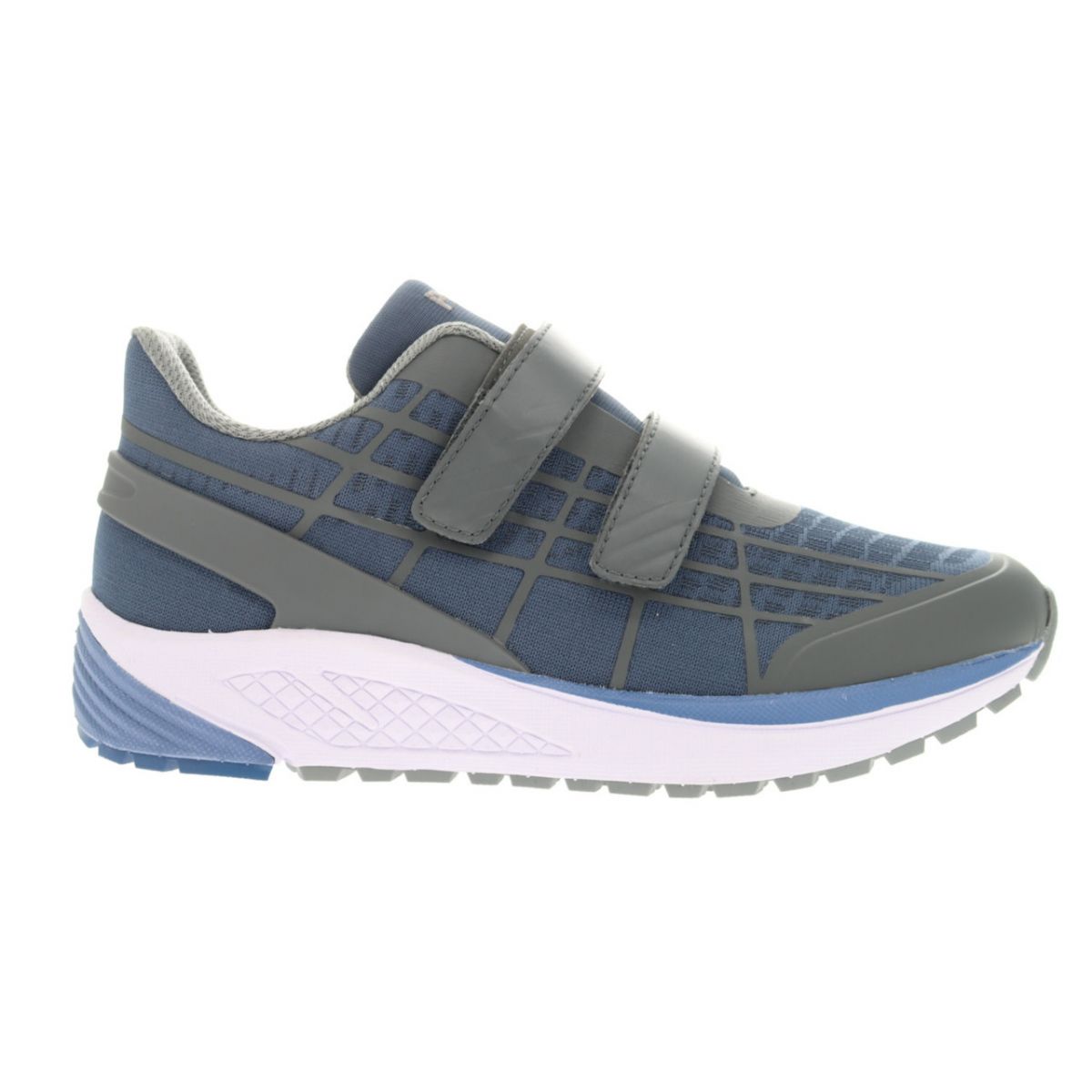 Propet Women's  One Twin Strap Sneaker Grey/Blue - WAA103MGRB