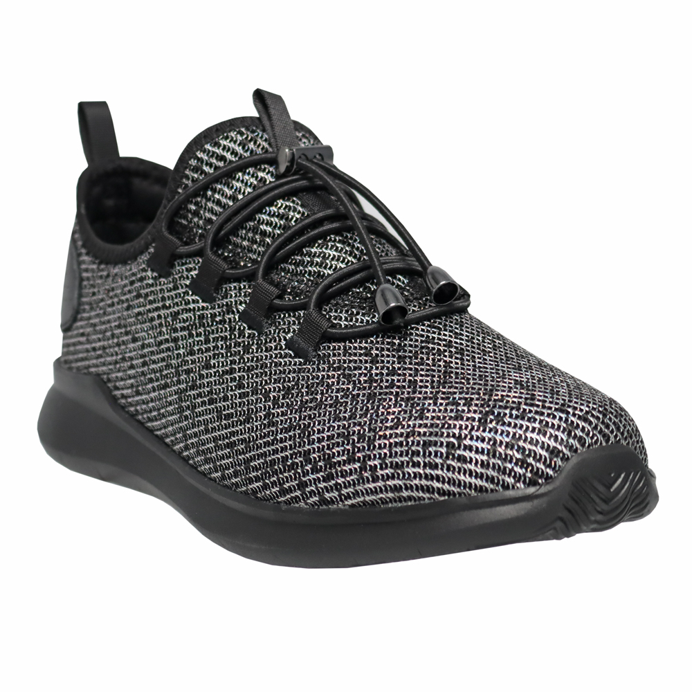 Propet Women's TravelBound Walking Shoe Metallic Silver -