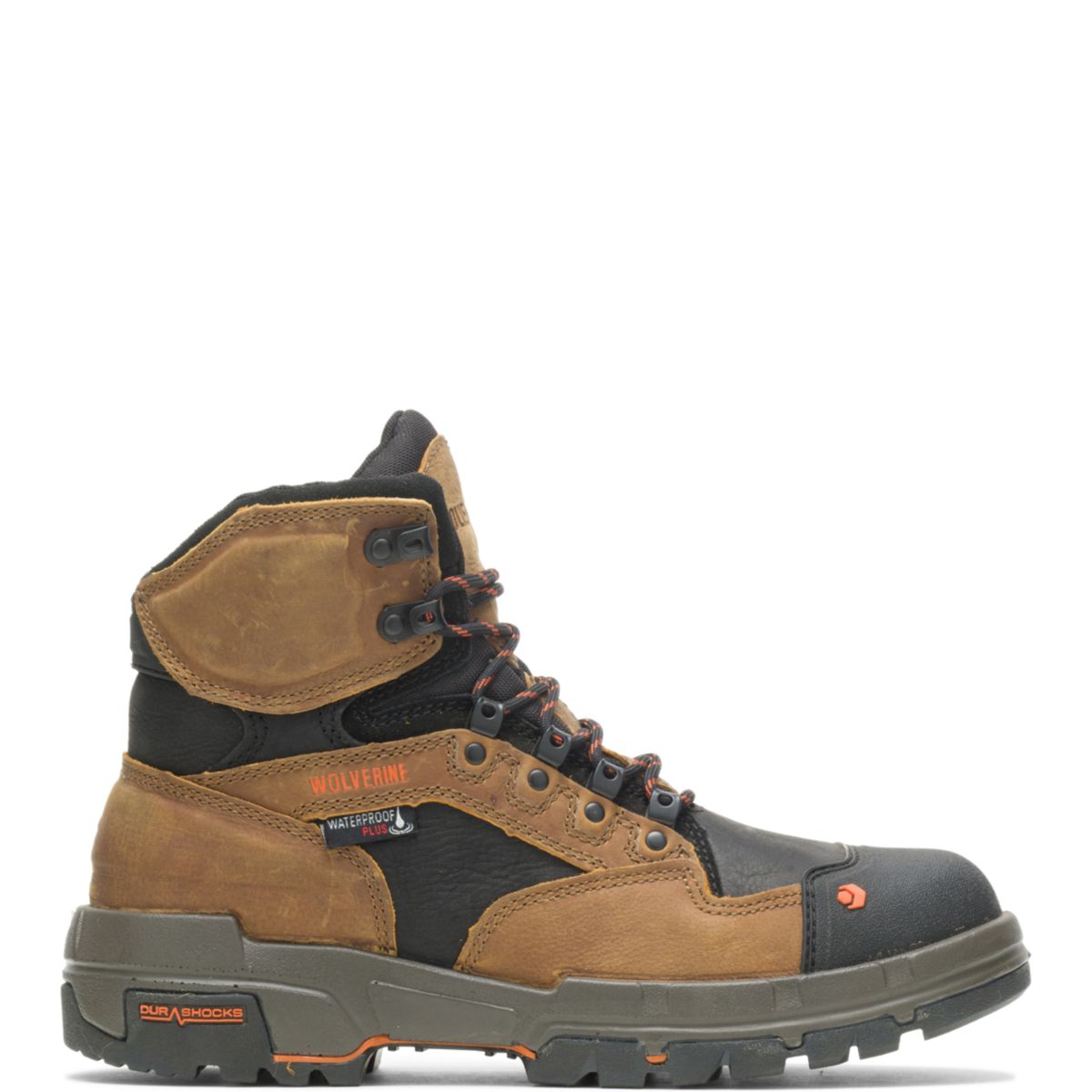 WOLVERINE Men's 6" Legend DuraShocks® CarbonMAX® Composite Toe Work Boot Tan - W10611
