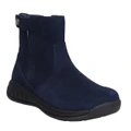 Propet Women's Laney Navy Suede Boot - WBX003SNBS