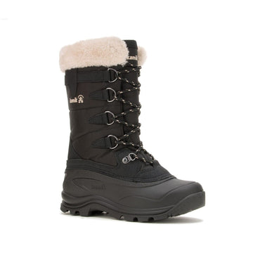 Kamik Women's Shellback Insulated Winter Boot Black - NK2003-BLK