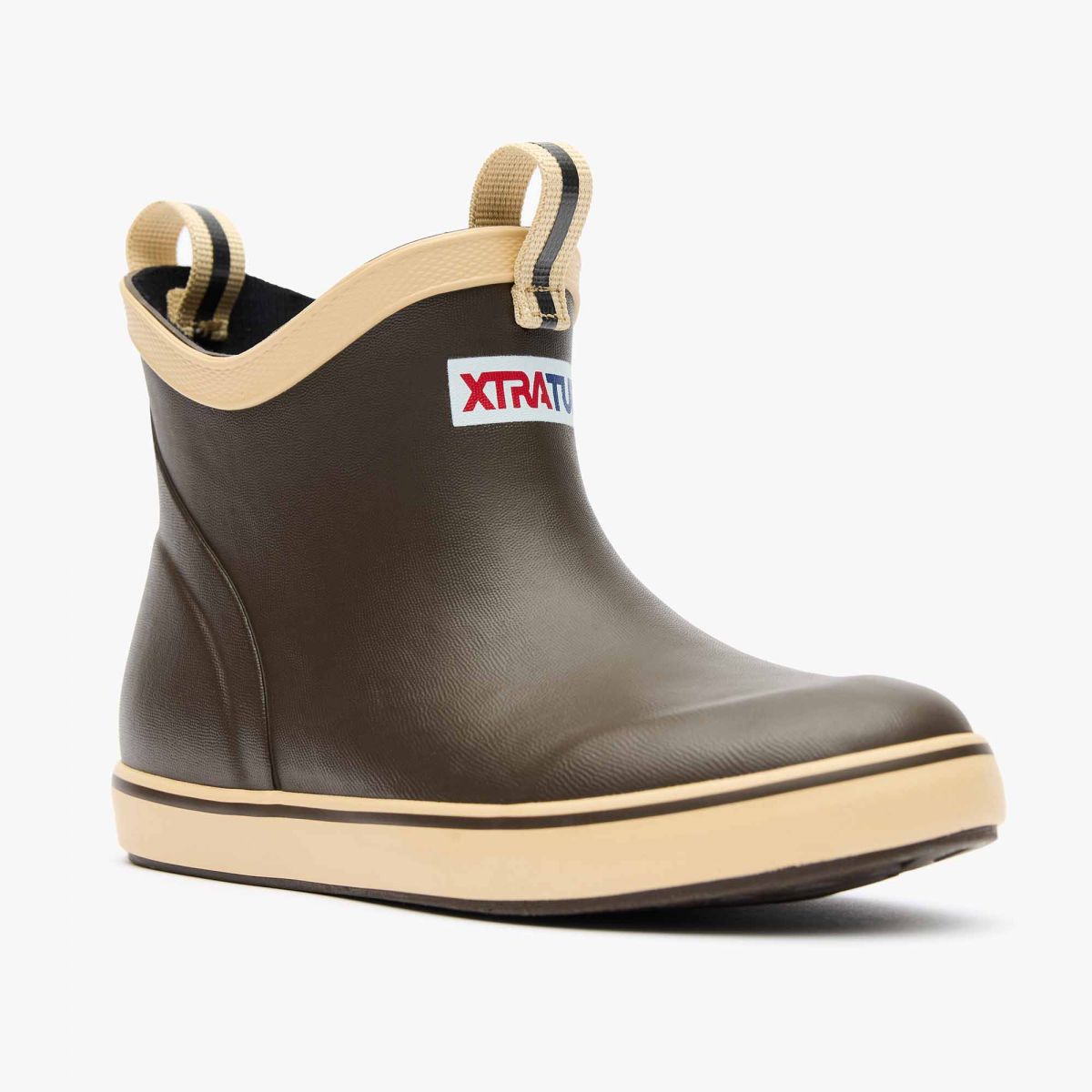 XTRATUF Unisex Kids Ankle Deck Boot Brown - XKAB900