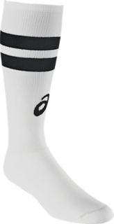 ASICS Women's Old School Striped Knee High Socks White/Black - ZK1103-0190