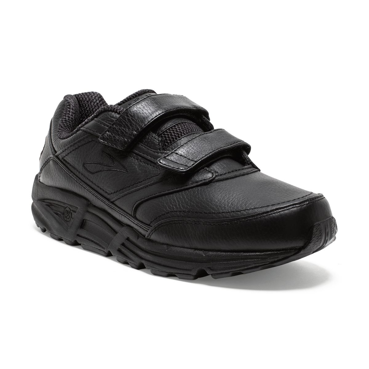 Brooks Men's Addiction Walker V-Strap Shoes Black Leather - 110040-001