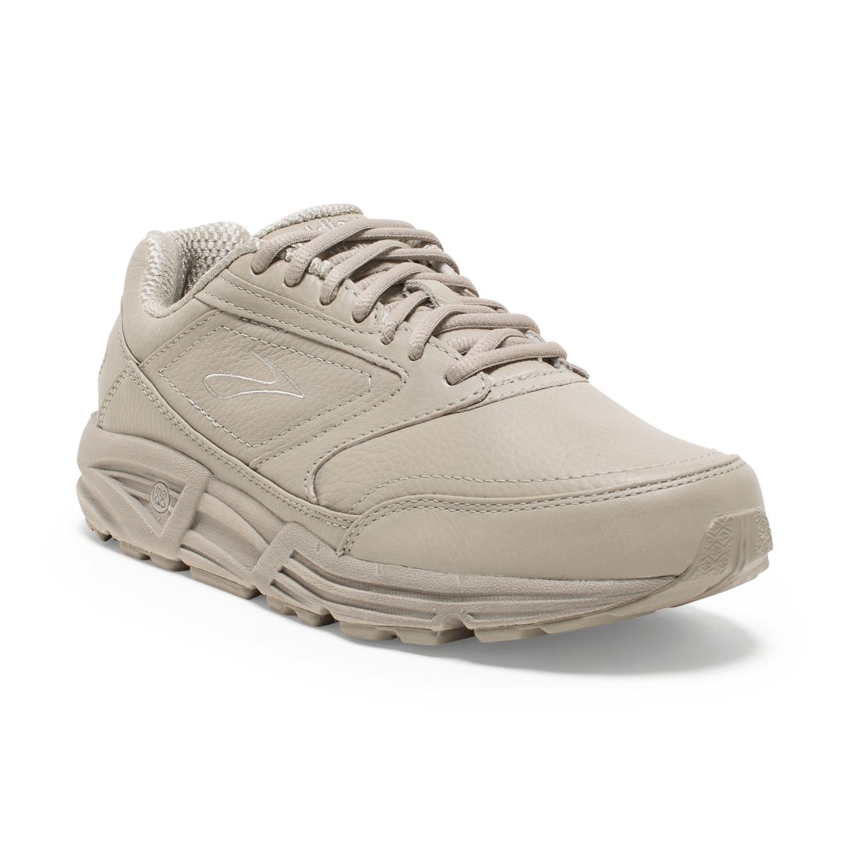 Brooks Women's Addiction Walker Lace-Up Shoes Bone Leather - 120032-121