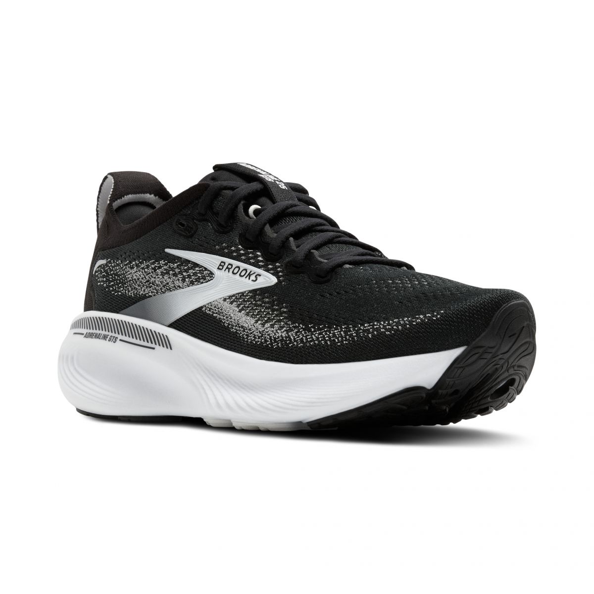 Brooks Women’s Adrenaline GTS 25 Supportive Running & Walking Shoe Black/Grey/White - 120443-090
