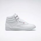 Reebok Women's Freestyle Hi Sneaker White/Silver - 100000103