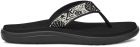 Teva Women's Voya Flip Sandal Sirena Black - 1019040-SRNBL