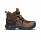 KEEN Utility Men's 6" Pittsburgh Energy Carbon Fiber Toe Waterproof Work Boot Cascade Brown/Greener Pastures - 1026892