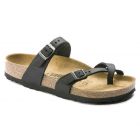 BIRKENSTOCK Women's Mayari Black Oiled Leather (regular width) - 0171481