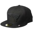 New Era NFL Men's Black On Black 59Fifty Fitted Cap