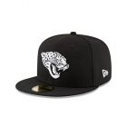 New Era Adult Men NFL Black with White 59FIFTY