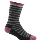Darn Tough Women's Morgan Crew Lightweight Lifestyle Sock Charcoal - 6039-CHARCOAL