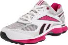 Reebok Big Kids' RunPrime Running Shoe Steel/White/Silver/Pink/Black - V65267